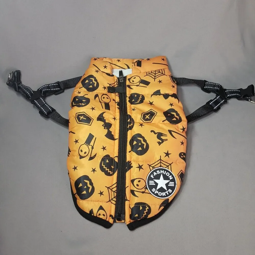 Aiboria Fleece Lined Halloween Jacket with attached harness MEDIUM NWOT